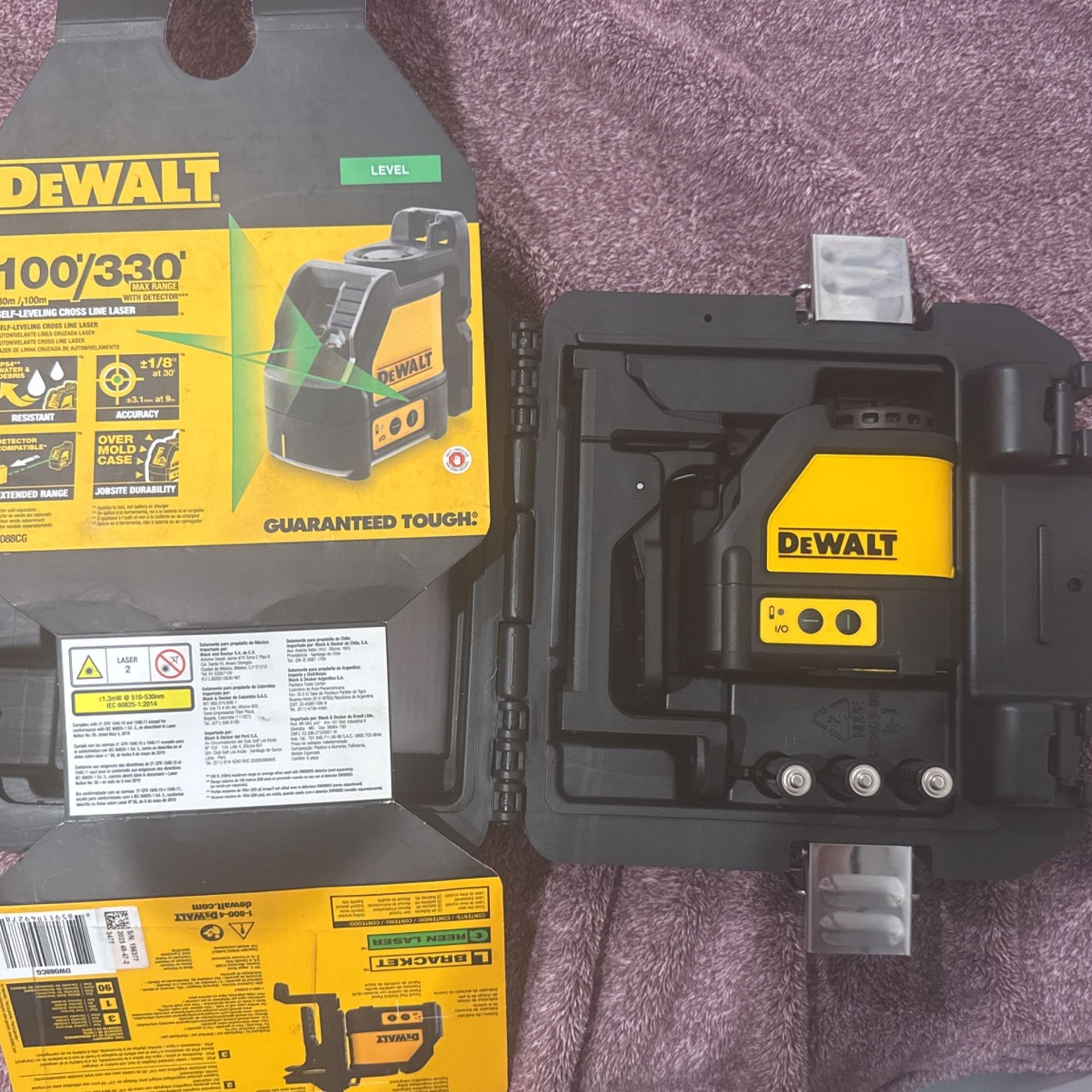 Dewalt Green Laser