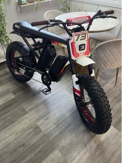 New Super73 RSD Malibu EBike electric bicycle custom build bike 2500w dual 52v Samsung super 73 R RX S2 v3 ZX  Adventure
