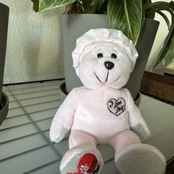 I Love Lucy Beanie Baby Bear