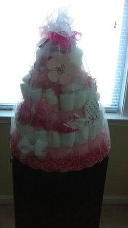 Diaper Cakes! Made to order!
