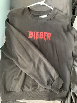 justin bieber crewneck
