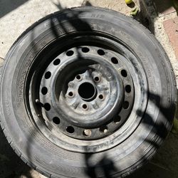 Spare Tire And Rim