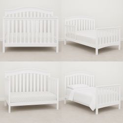 🍼 Delta Children Clermont 4-in-1 Convertible Crib 