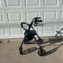 Adult Walker Drive Rollater With Seat