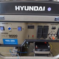 Hyundai 9000w Dual Fuel Generator