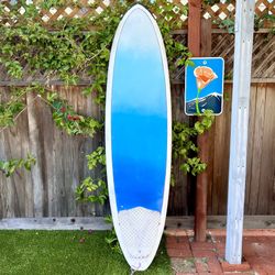 6’8 NSP Midlength Surfboard Egg Surf Board (not Stewart Channel Islands Ci Mid Twin Pin Fish  soft top Longboard)