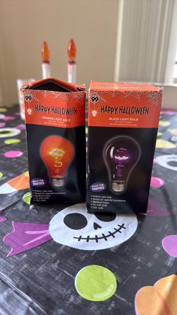 Halloween light bulbs