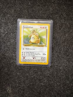 Kangaskhan 5/64 Holo Rare Pokemon TCG LP/MP