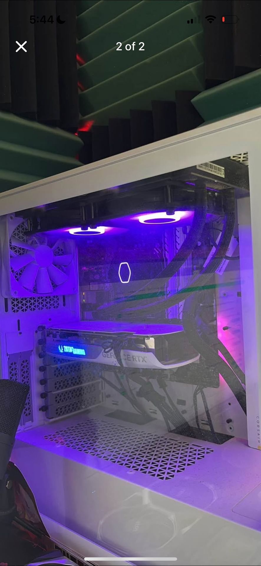 Custom Build. 4060Ti Oc, I7 10700f, 16g Ram, 2tb Samsung 970 Evo Plus Ssd, 650w Gold+corsair Psu, And CpuCooler Master M240L.