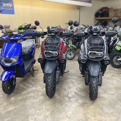 Street Legal Scooters  Gas & Electric Available