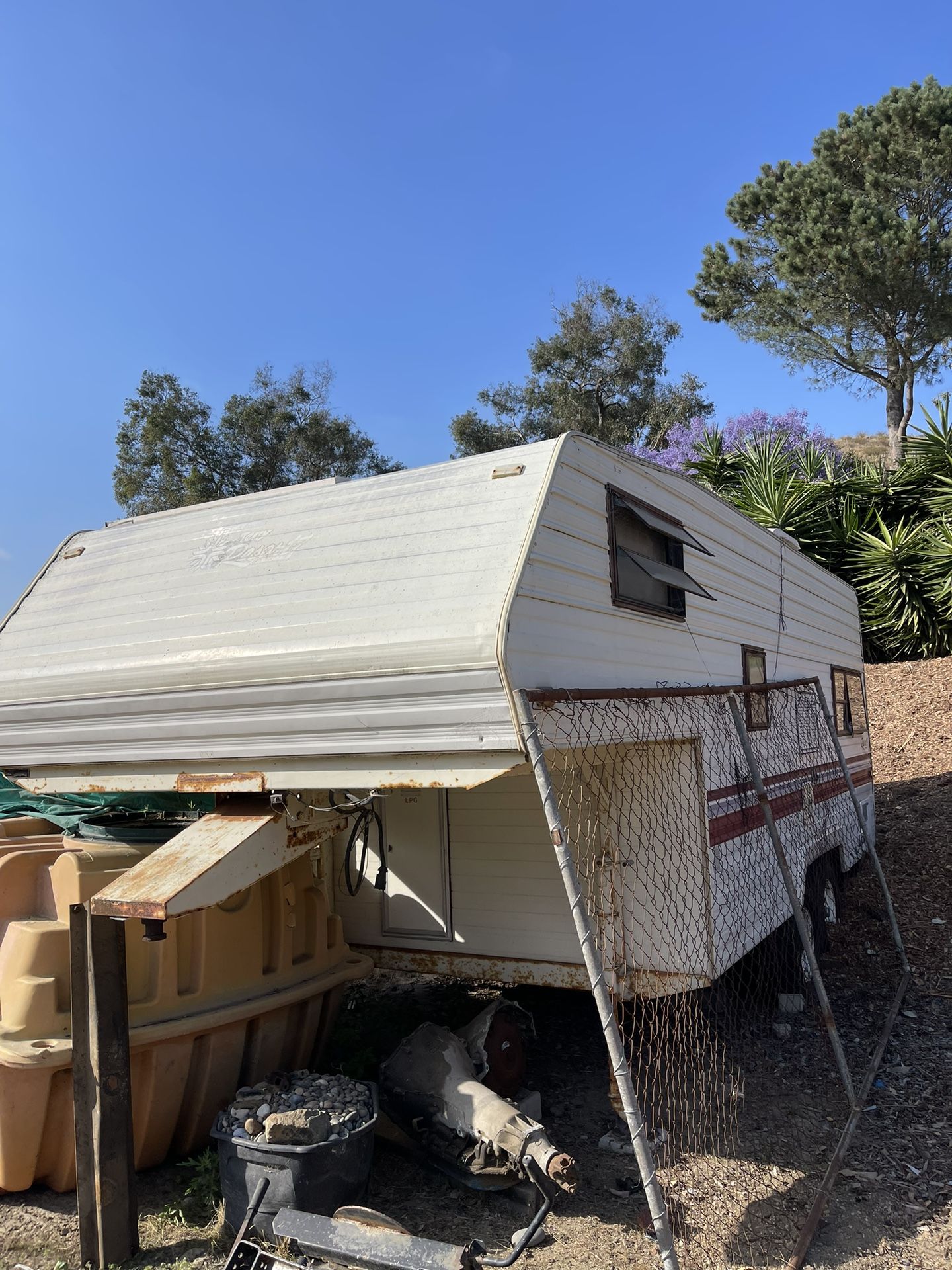 Rv Camper Trailer, First come, first served.