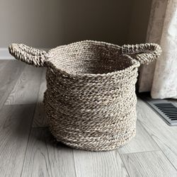Woven Decorative Medium Size Basket 10” x 11”