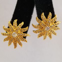 Gold Plated Sterling Silver And Cz