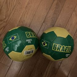 Two Soccer Balls 
