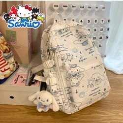 Cinnamoroll Backpack w/plush charm