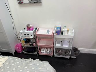 Cars for pedicure or beauty salon