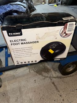 Electric foot massager