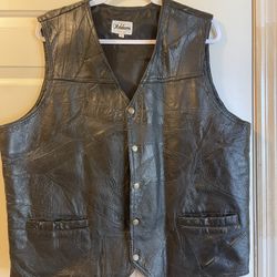 Men Leather Vest