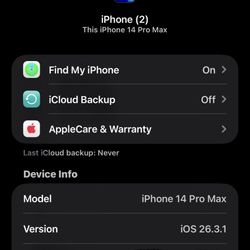 14 Pro max Unlocked