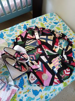 Ralph Lauren Ladies Long Sleeve Shirt And Shoes To Match
