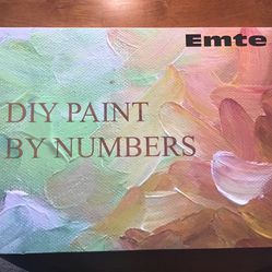 New Emte DIY Paint By Numbers Painting Kit