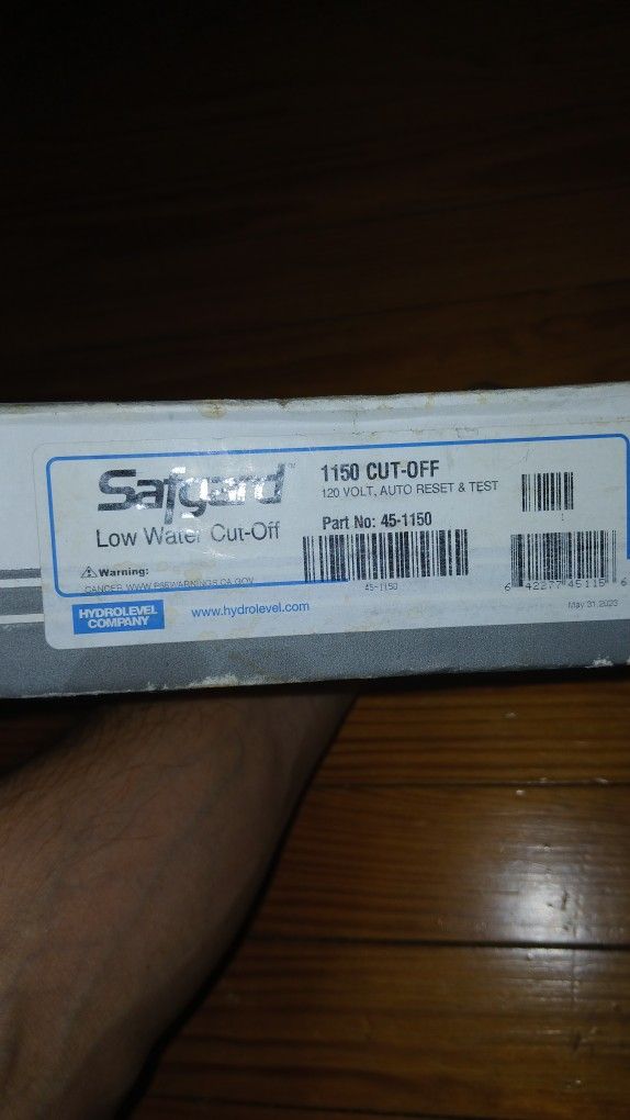 Safgard Low Water-cutoff 1150 Cutoff