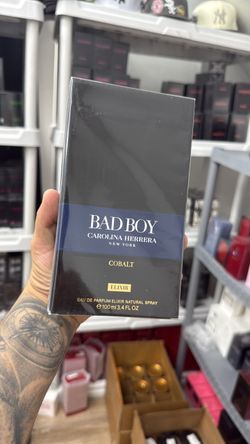 Carolina Herrera Bad Boy Cobalt Elixir 3.4 oz
