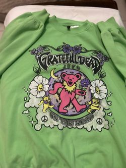 Grateful Dead 1976 On The Road Crewneck Sweatshirt