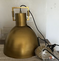 Pendant Brushed Gold