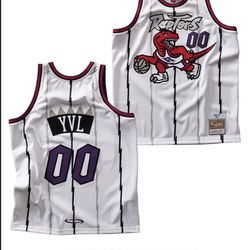 Playboi Carti NBA YVL Jersey White Raptors Size XL Brand New