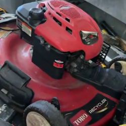Lawn Mower. Weed Eater. Edger. 