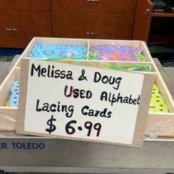Alphabet Lacing Cards