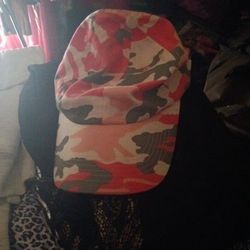 Pink Camouflage Cap