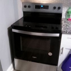 Whirlpool Stove Stainless Steel