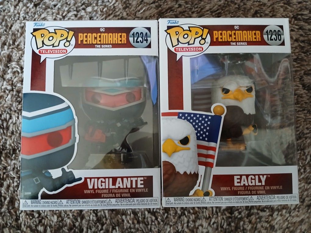 Peacemaker funko pops