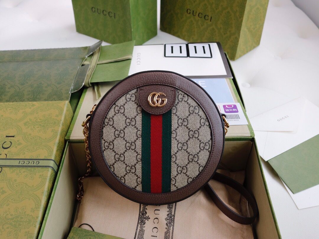 Gucci round shoulder bag