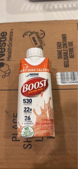 Boost Very High Calorie Creamy Strawberry Drink