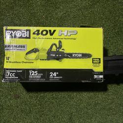 Ryobi Chainsaw 40v