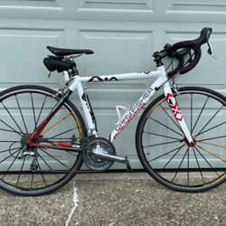 Gary Fisher Road Bike, Small Size 50cm Plus Cycleops Fluid Bike Trainer  