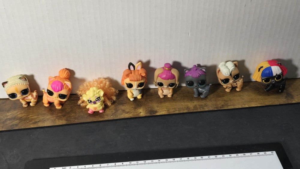 Lol Surprise Pets Bunny Rabbit Toy Figure dogs cats Girls Kids Room Collectibles Blind Box Cartoon