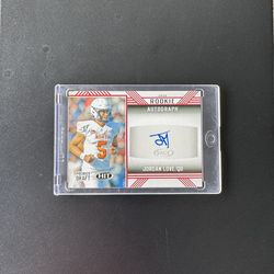 JORDAN LOVE 2020 SAGE HIT PREMIER DRAFT ROOKIE AUTOGRAPH RC AUTO
