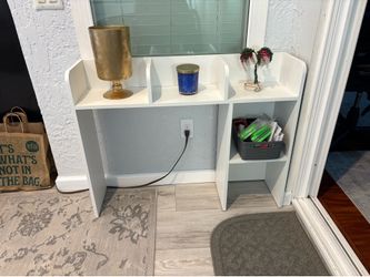 Bookshelf desk