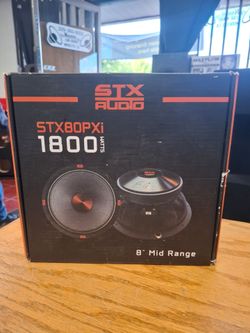 STX Audio STX80PXi 8" Midrange Subwoofer