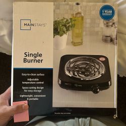 Electric Single Burner - Mainstays