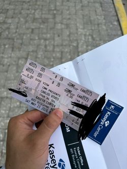 Carlos Vives Concert today 🎫