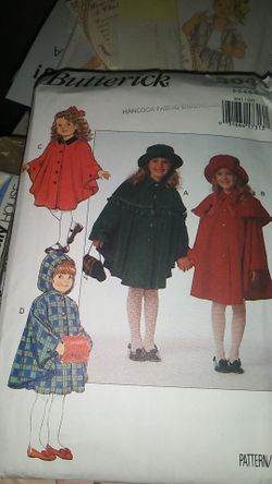 Vintage sewing patterns