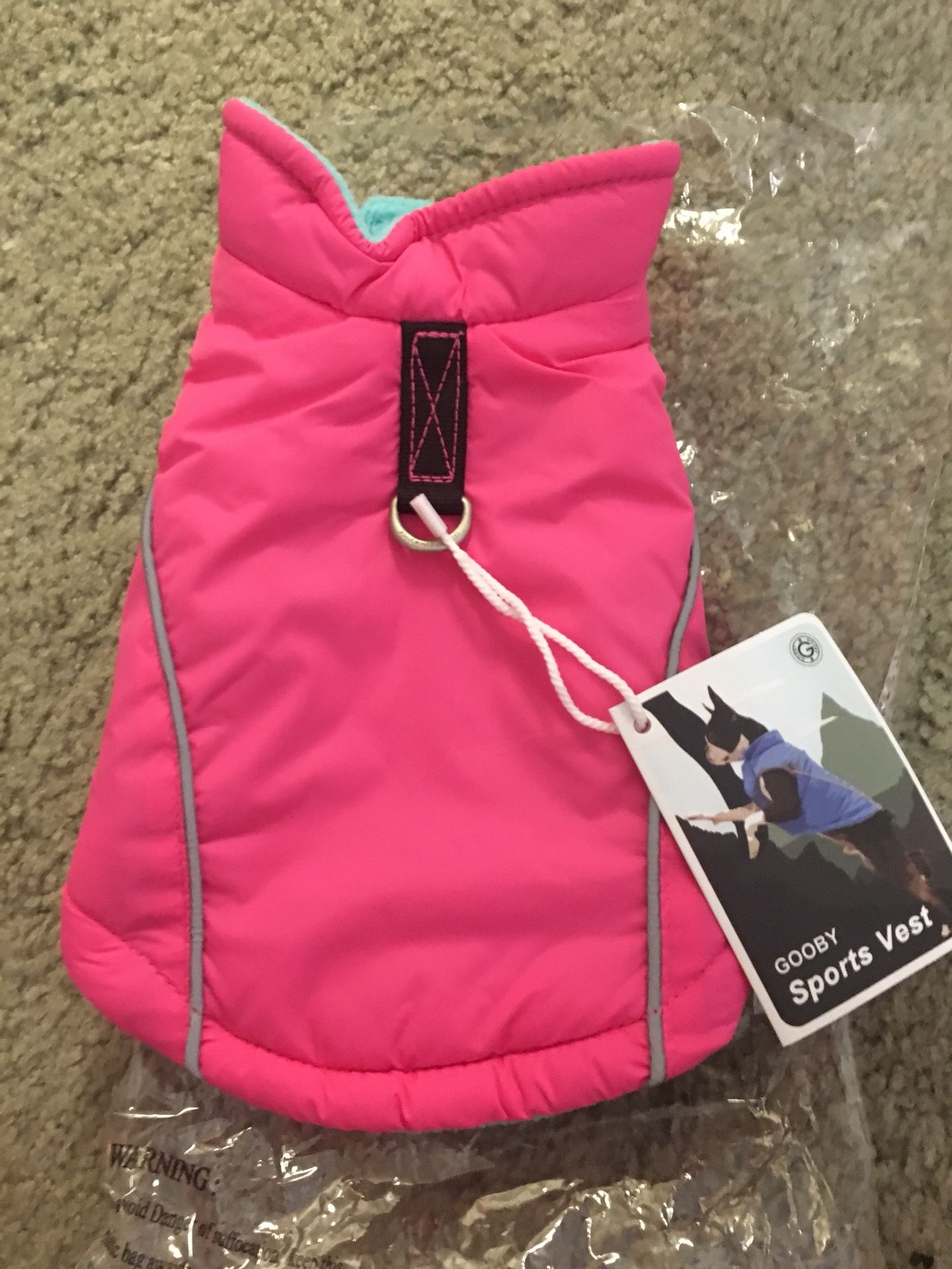 Brand new in packaging Gooby sport and “calm down” vest XS for cats or dogs