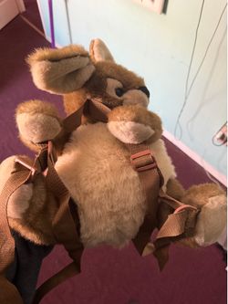 kids bunny bookbag