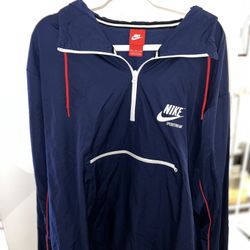 Blue Nike Sportswear Men’s Jacket w/ Hood-SALE!!