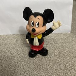 Vintage Disney Mickey Mouse Piggy Bank